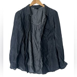 Jane & Delancey | Greg long sleeve button down shirt size extra large